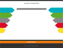 Tablet Screenshot of pension-stiebritz.de